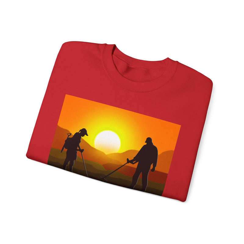 Sunset Detector Couple graphic heavy blend sweatshirt. Sized small to XXXXXL
