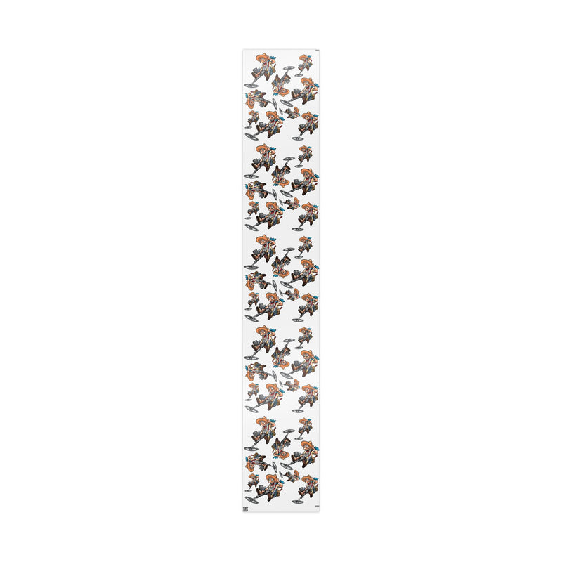 Metal Detector Wrapping Papers PROSPECTOR Design - 3-sizes / 2 finishes available