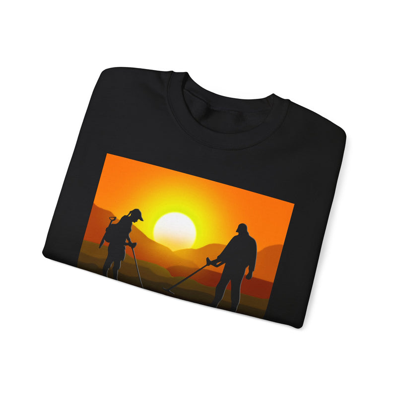 Sunset Detector Couple graphic heavy blend sweatshirt. Sized small to XXXXXL