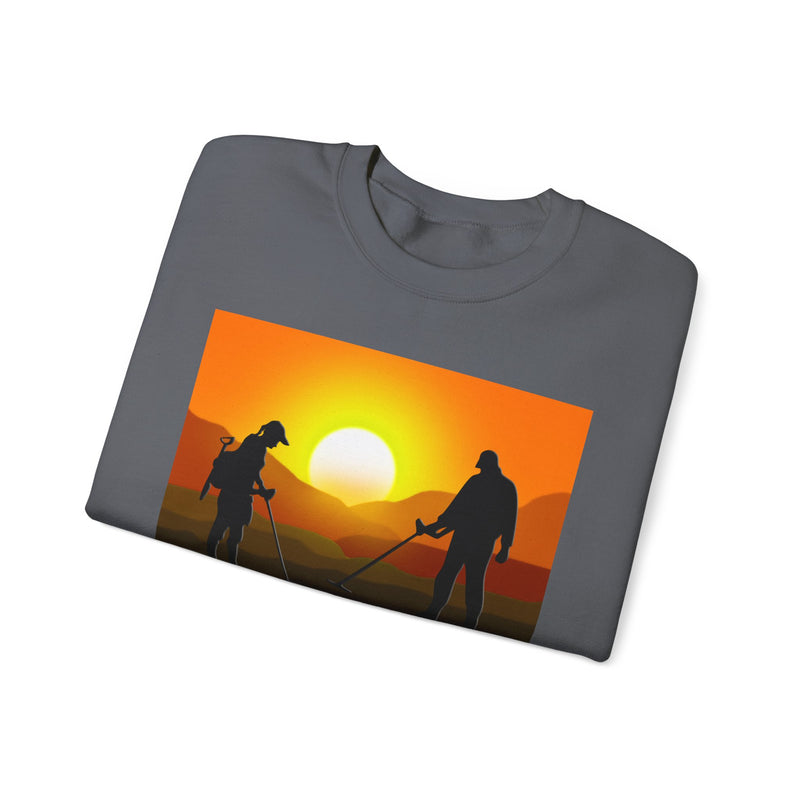 Sunset Detector Couple graphic heavy blend sweatshirt. Sized small to XXXXXL