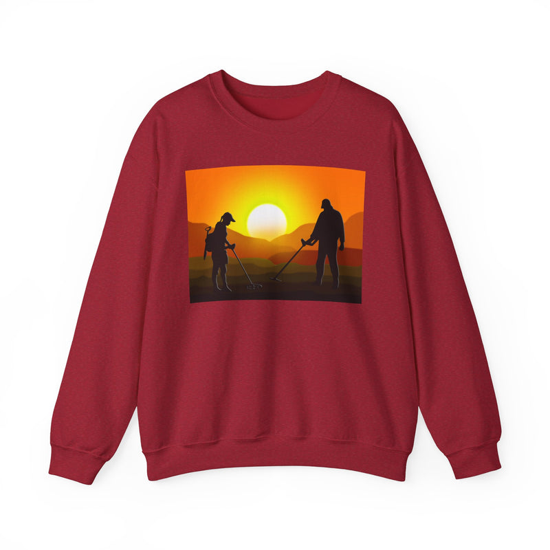 Sunset Detector Couple graphic heavy blend sweatshirt. Sized small to XXXXXL