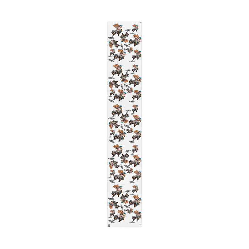 Metal Detector Wrapping Papers PROSPECTOR Design - 3-sizes / 2 finishes available