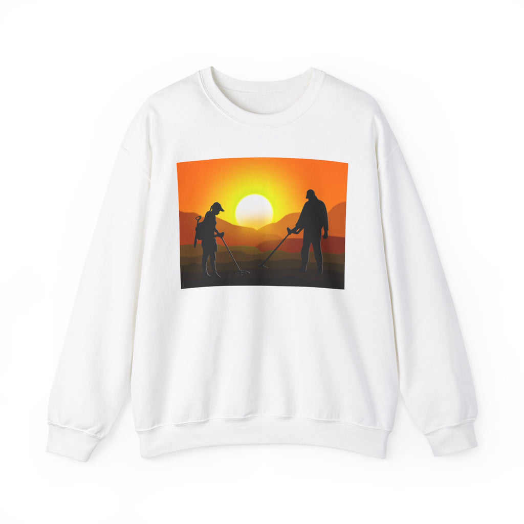 Sunset Detector Couple graphic heavy blend sweatshirt. Sized small to XXXXXL