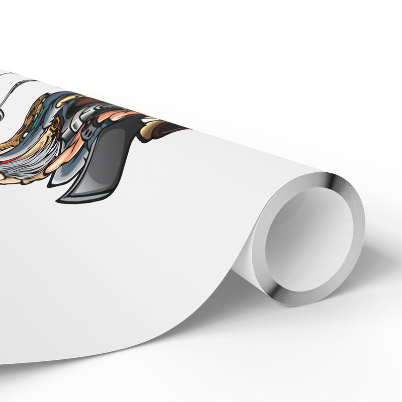 Metal Detector Wrapping Papers PROSPECTOR Design - 3-sizes / 2 finishes available