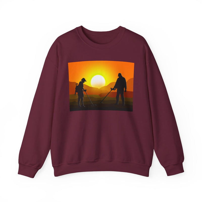 Sunset Detector Couple graphic heavy blend sweatshirt. Sized small to XXXXXL