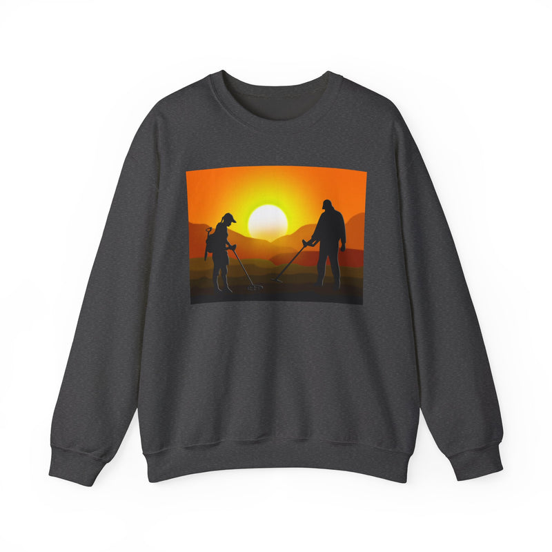 Sunset Detector Couple graphic heavy blend sweatshirt. Sized small to XXXXXL