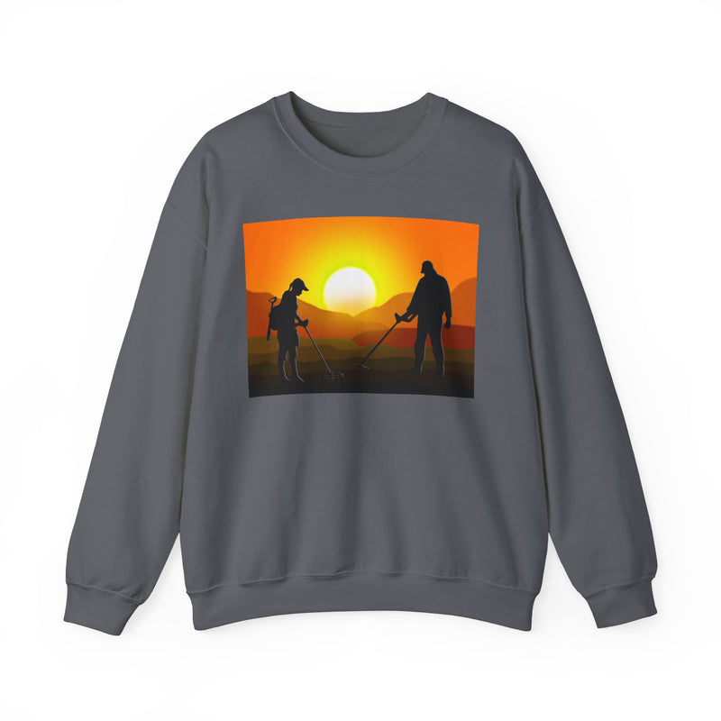 Sunset Detector Couple graphic heavy blend sweatshirt. Sized small to XXXXXL