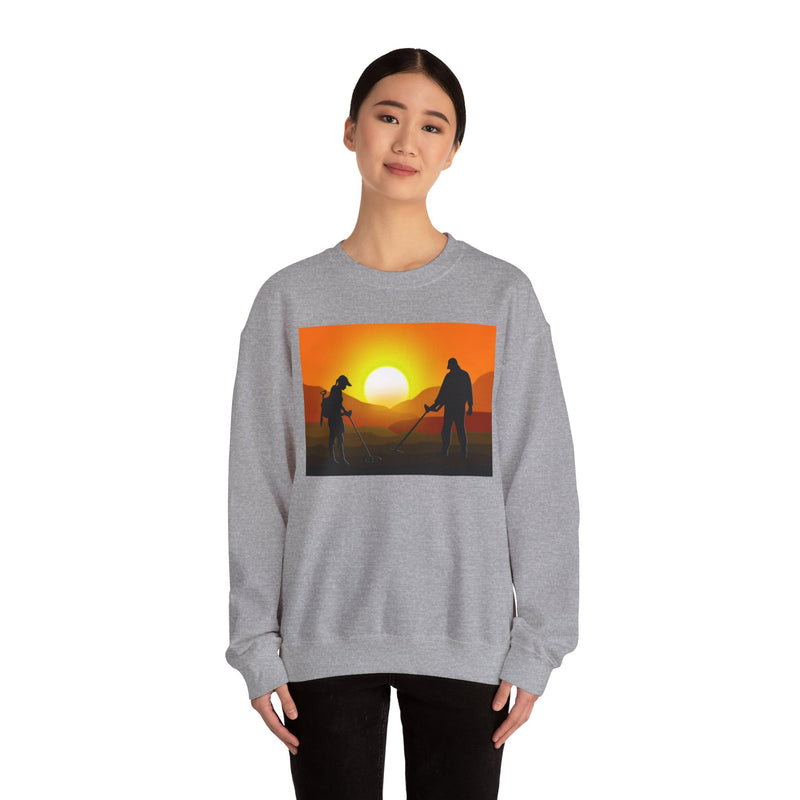 Sunset Detector Couple graphic heavy blend sweatshirt. Sized small to XXXXXL