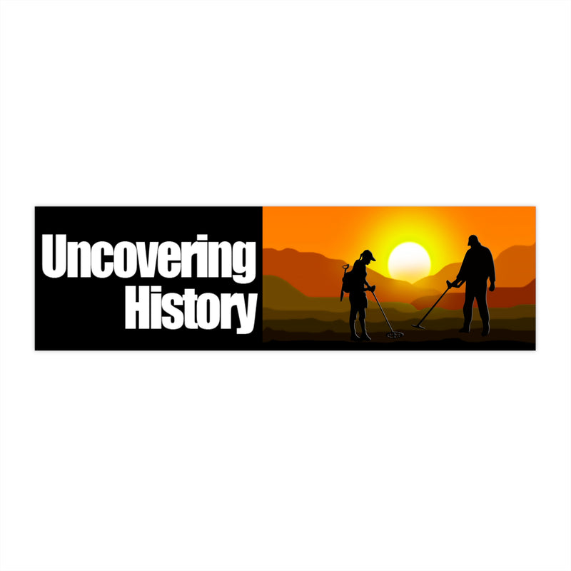 SUNSET Uncovering History Bumper / Surface Stickers