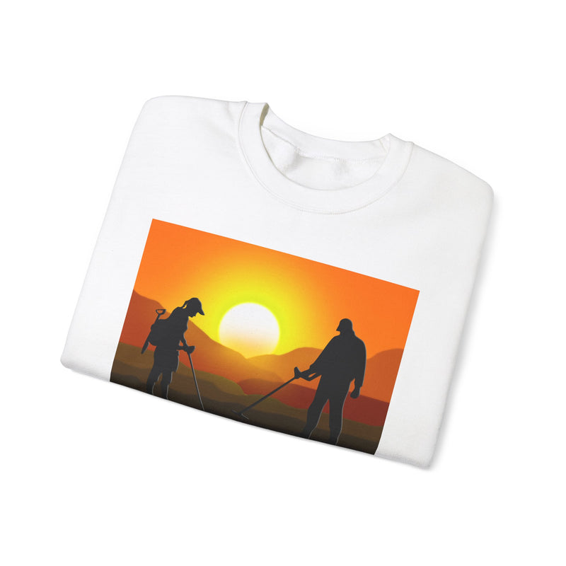 Sunset Detector Couple graphic heavy blend sweatshirt. Sized small to XXXXXL