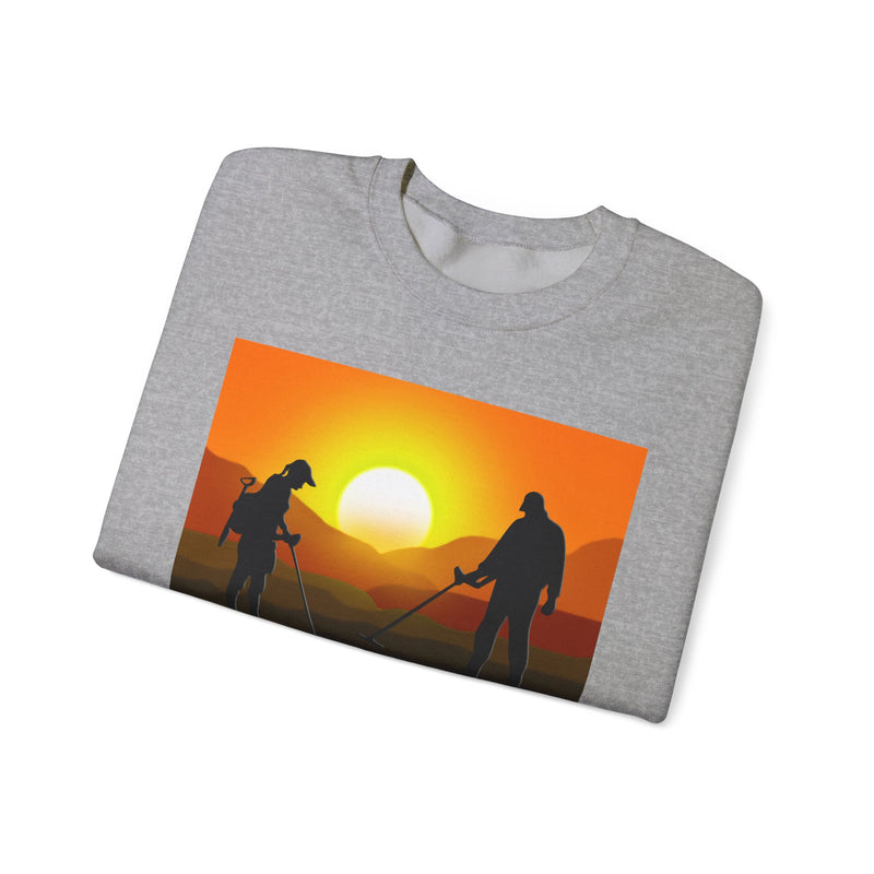 Sunset Detector Couple graphic heavy blend sweatshirt. Sized small to XXXXXL