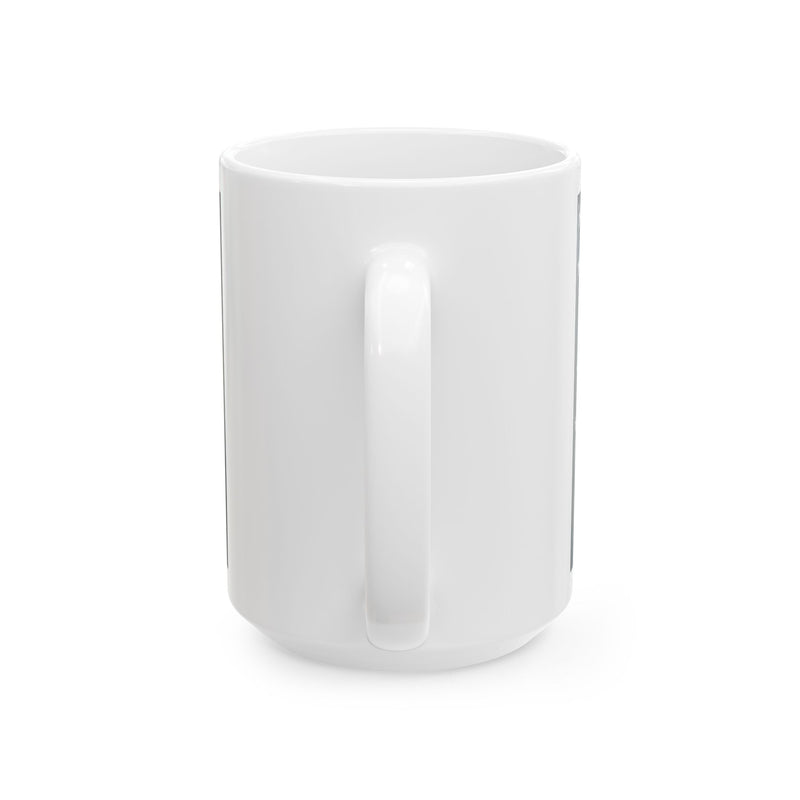 15 ounce Ceramic Mug - Stylized American Flag with Detectorist