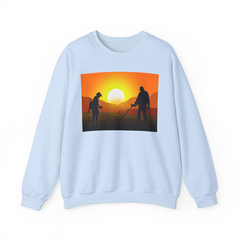 Sunset Detector Couple graphic heavy blend sweatshirt. Sized small to XXXXXL