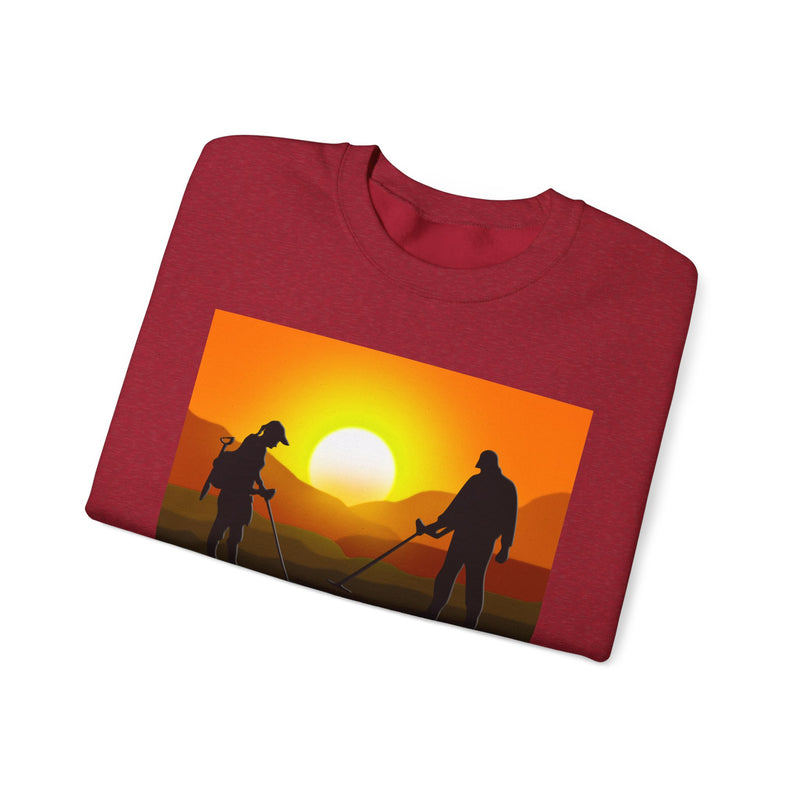 Sunset Detector Couple graphic heavy blend sweatshirt. Sized small to XXXXXL