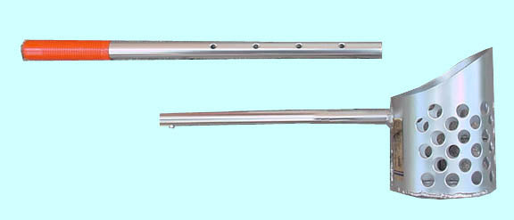 RTG ADJUSTABLE ALUMINUM SAND SCOOP #702 ALUM