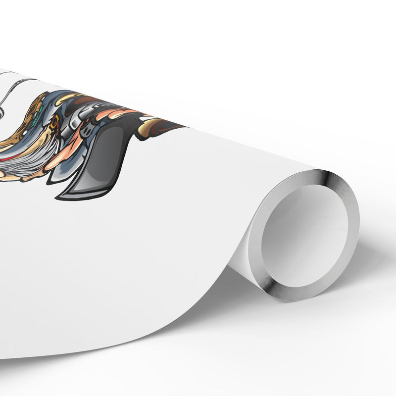 Metal Detector Wrapping Papers PROSPECTOR Design - 3-sizes / 2 finishes available