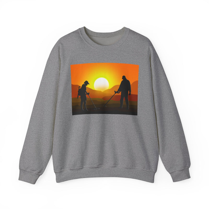 Sunset Detector Couple graphic heavy blend sweatshirt. Sized small to XXXXXL