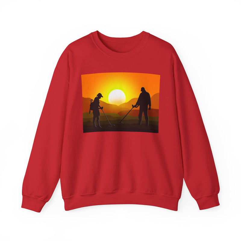 Sunset Detector Couple graphic heavy blend sweatshirt. Sized small to XXXXXL