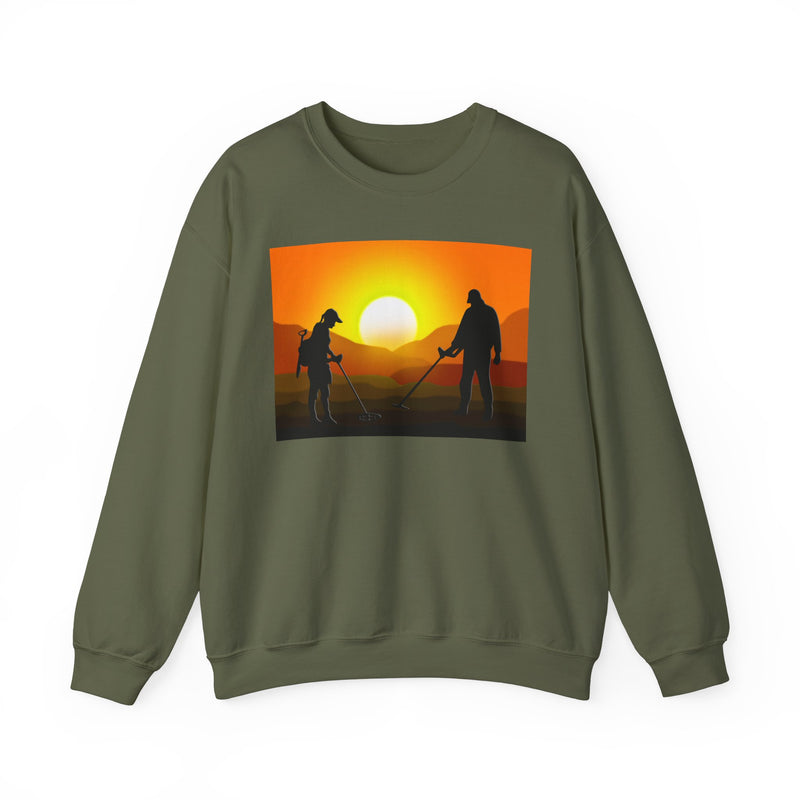 Sunset Detector Couple graphic heavy blend sweatshirt. Sized small to XXXXXL