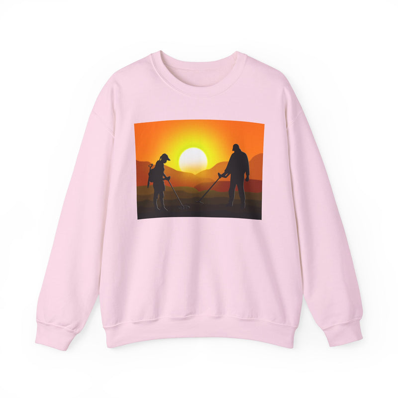 Sunset Detector Couple graphic heavy blend sweatshirt. Sized small to XXXXXL