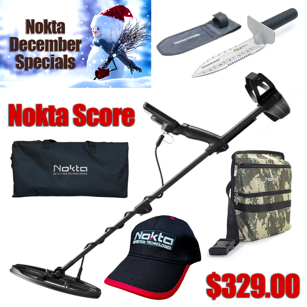 Nokta Score Metal Detector Holiday Special