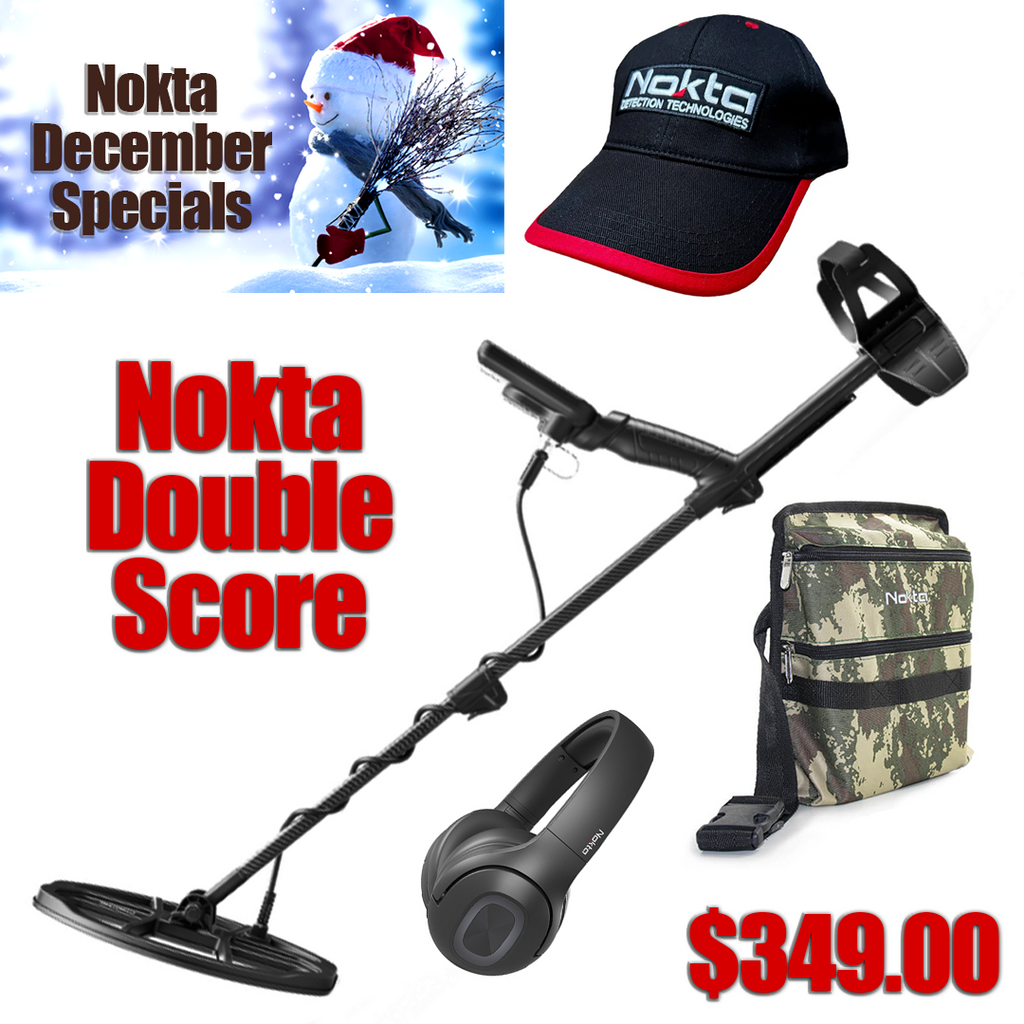 Nokta Double Score Metal Detector Holiday Special