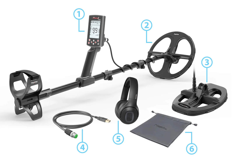Nokta The Legend 2 Metal Detector with Free Detecto Bag