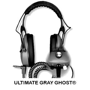 DetectorPro Gray Ghost Platinum Ultimate Headphones