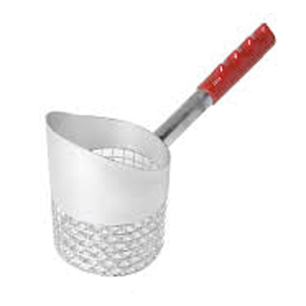 RTG Galvanized Sand n' Sifting 4 "Quick Drain Sand Scoop #SS-SANDSIFT