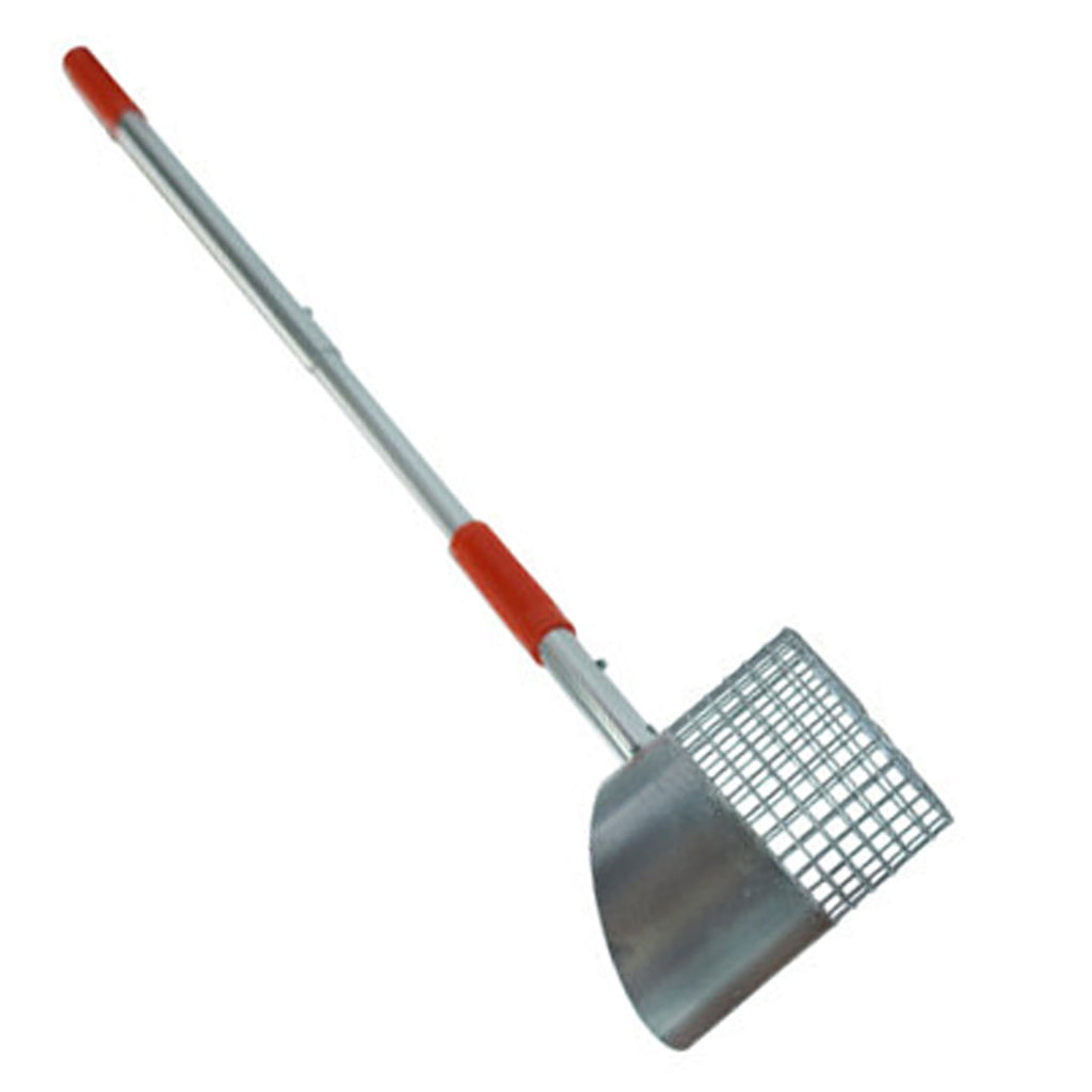 RTG Galvanized Deluxe Adjustable 5" Quick Drain Sand Scoop #SS-702