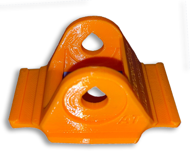 Garrett AT series reinforced coil support for 11X8.5 coil
