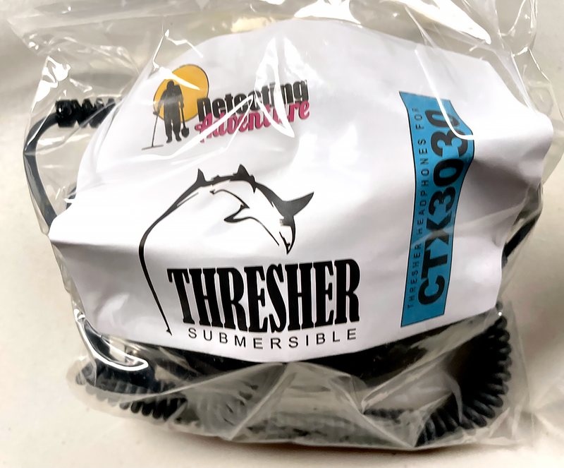 Thresher Submersible Headphones for Minelab CTX