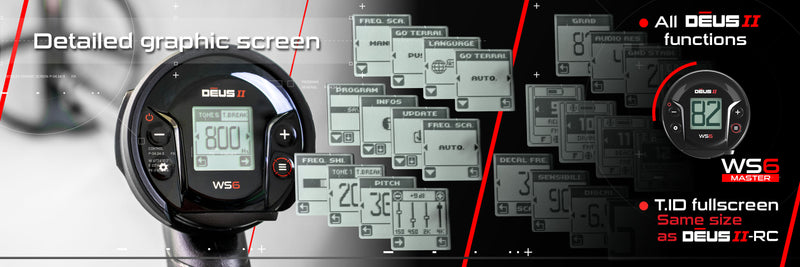 XP Deus II WS6 with 11" coil