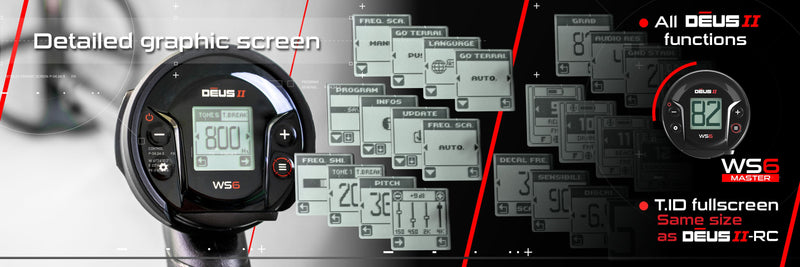 XP Deus II WS6 with 9" coil