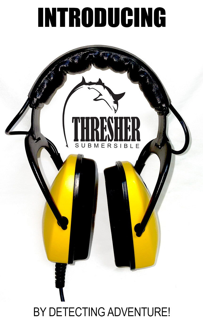 Thresher Submersible Headphones for Minelab CTX