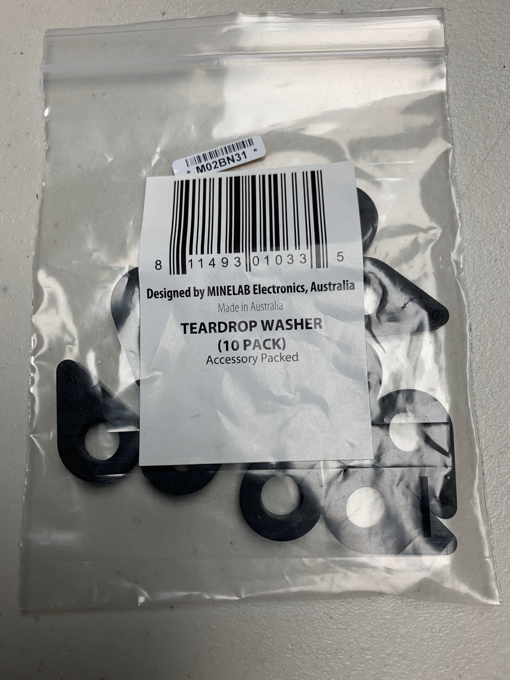 Minelab Tear Drop Washers 10 Pack