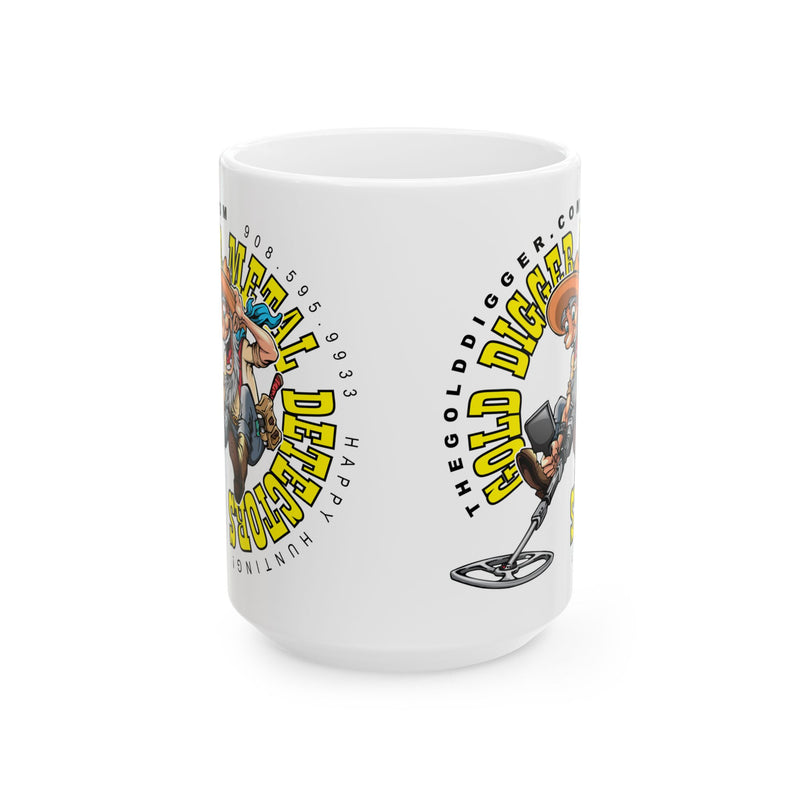 15 ounce Ceramic Mug - The Gold Digger sku: 22