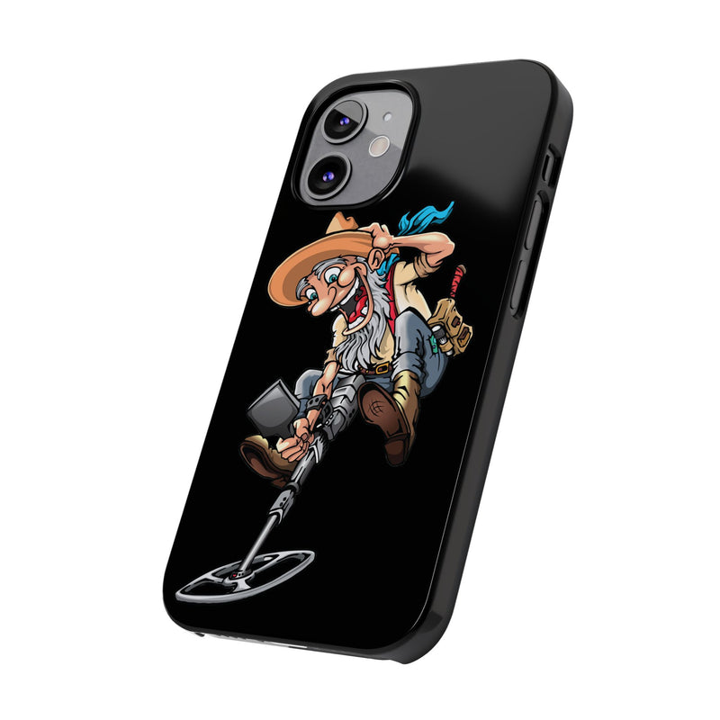 Slim iPhone Black Cases with Prospector image (iPhone 13-16 series)