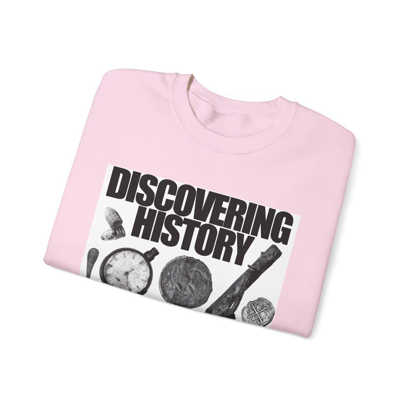 Relic Collection "Discovering History on Swing at a Time:, Heavy Blend Crewneck Sweatshirt - FREE SHIPPING