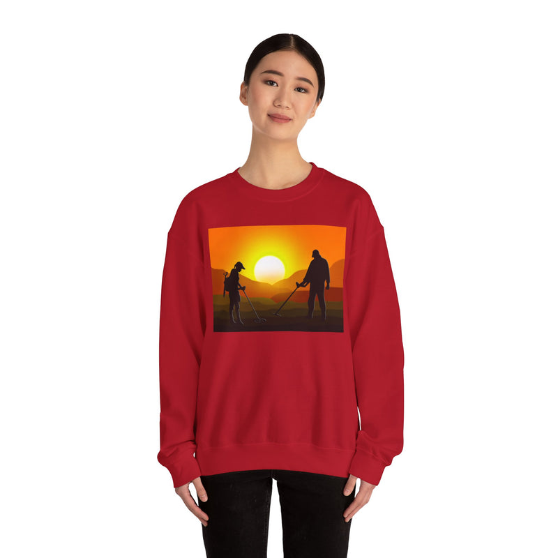 Sunset Detector Couple graphic heavy blend sweatshirt. Sized small to XXXXXL  sku: 121