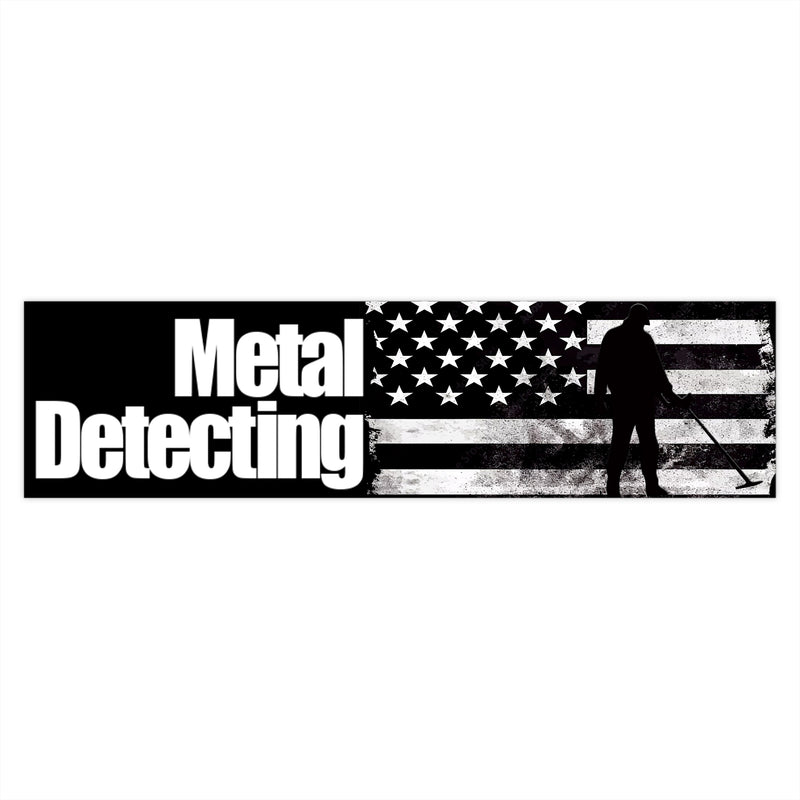 METAL DETECTING  Bumper / Surface Stickers -  sku: 25.2