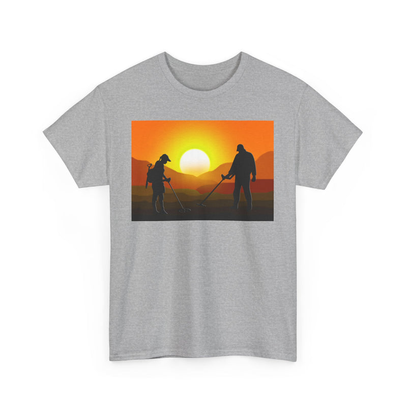 Sunset Detecor Couple heavy weight T-Shirt. sku: 105