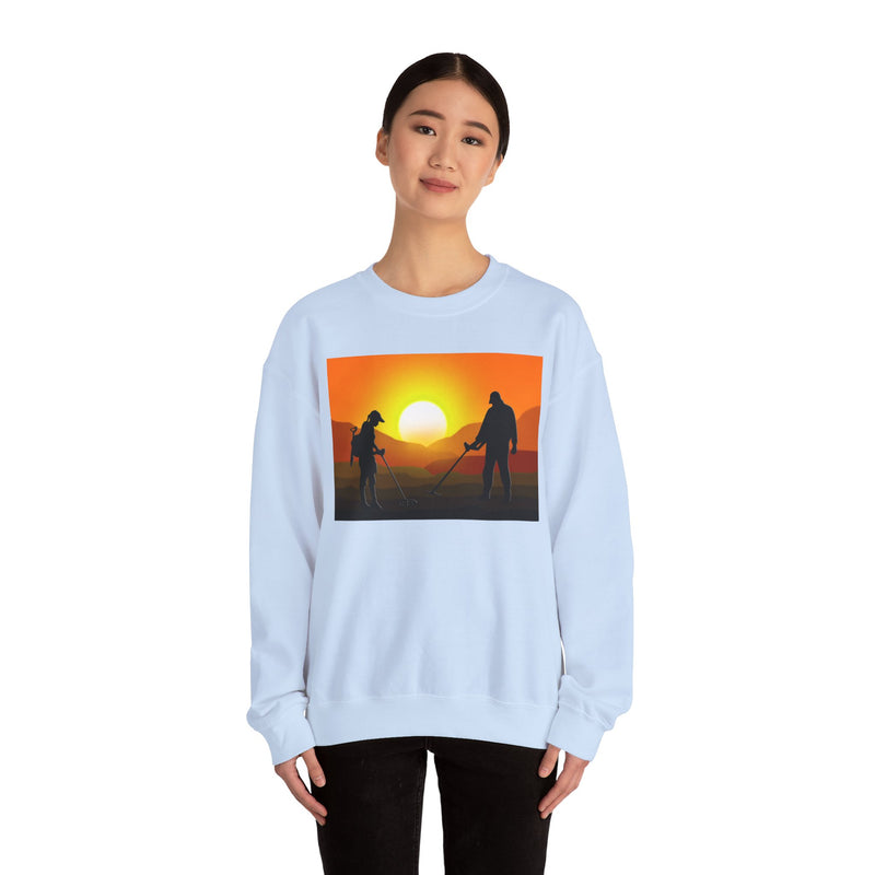 Sunset Detector Couple graphic heavy blend sweatshirt. Sized small to XXXXXL  sku: 121