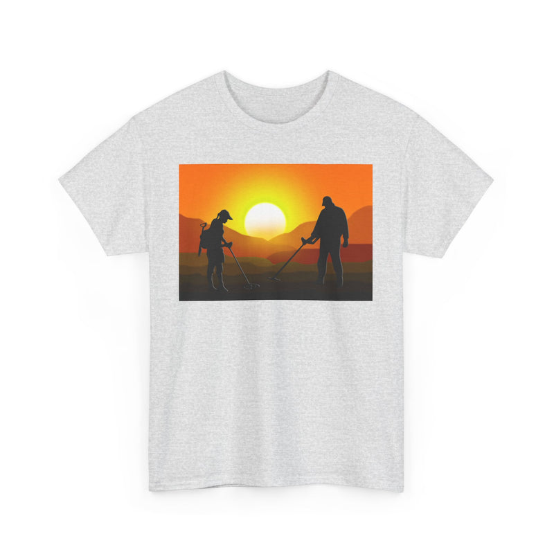 Sunset Detecor Couple heavy weight T-Shirt. sku: 105