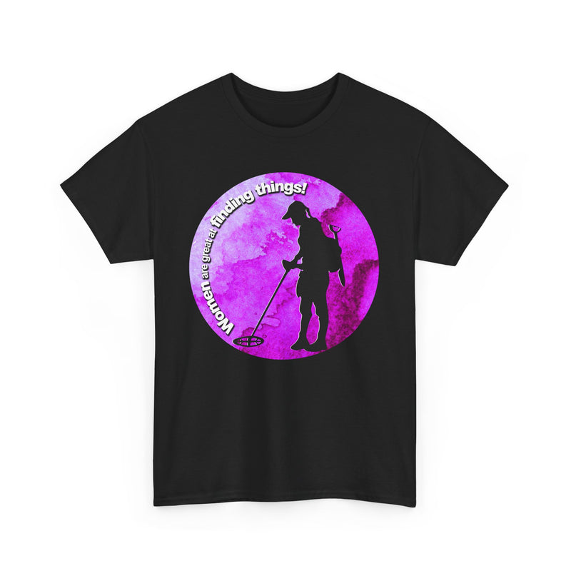 "Woman are great at finding things" Heavyweight T-Shirts - sku: 80