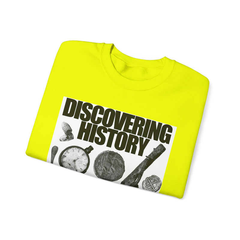 Relic Collection "Discovering History on Swing at a Time:, Heavy Blend Crewneck Sweatshirt - FREE SHIPPING