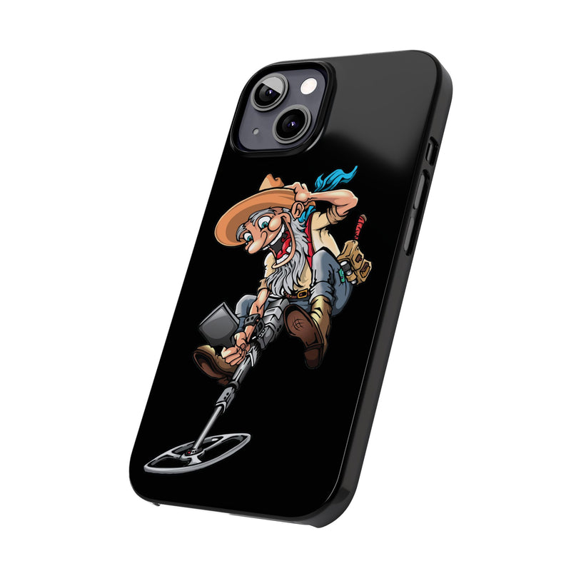 Slim iPhone Black Cases with Prospector image (iPhone 13-16 series)