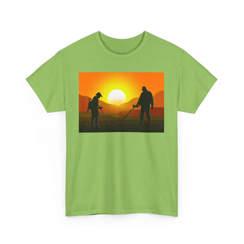 Sunset Detecor Couple heavy weight T-Shirt. sku: 105