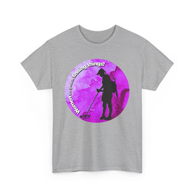 "Woman are great at finding things" Heavyweight T-Shirts - sku: 80