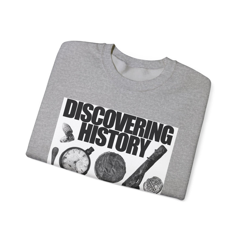 Relic Collection "Discovering History on Swing at a Time:, Heavy Blend Crewneck Sweatshirt - FREE SHIPPING